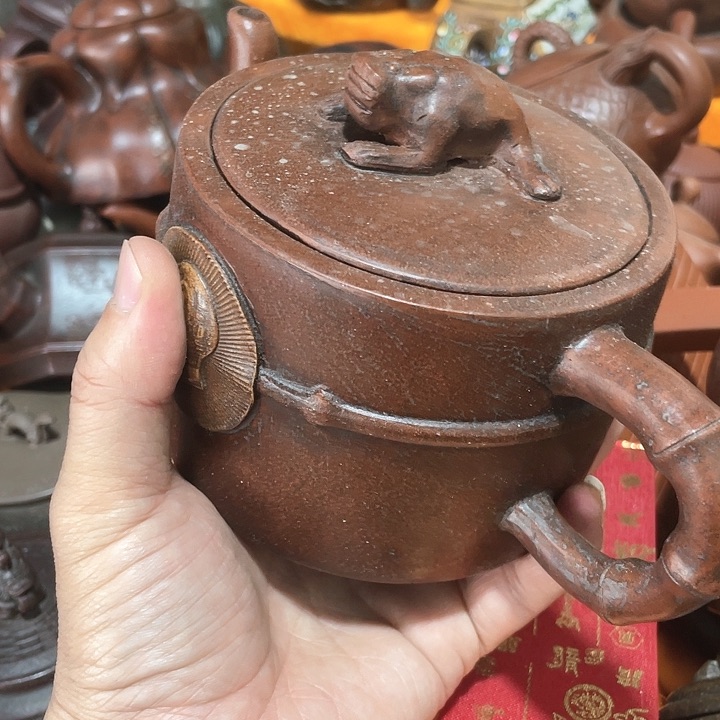 茶壶紫砂大家都是朋友喜欢紫砂壶老泥料