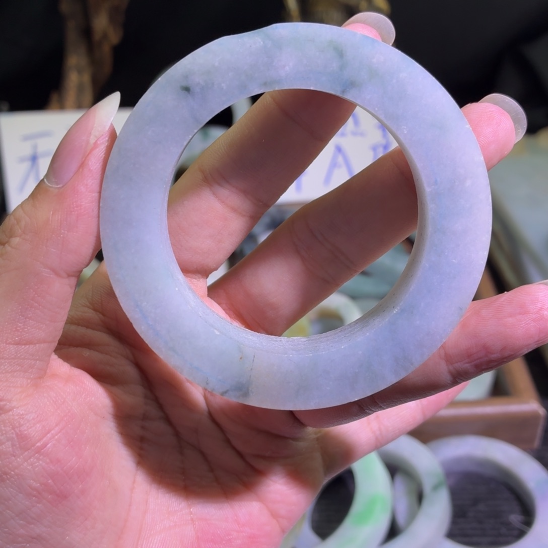 定制翡翠未镶嵌缅甸翡翠A货手镯毛胚定制