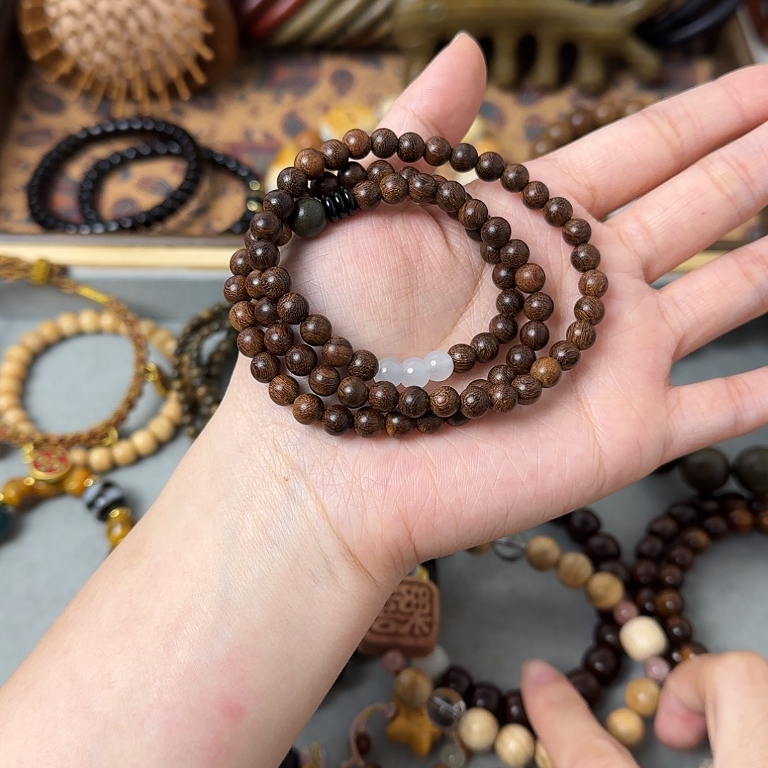 手串/手链菩提金丝檀三圈6m