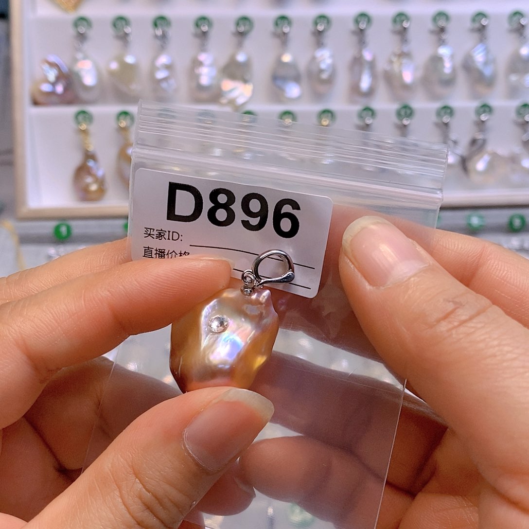 淡水珍珠颈饰银S925镶嵌