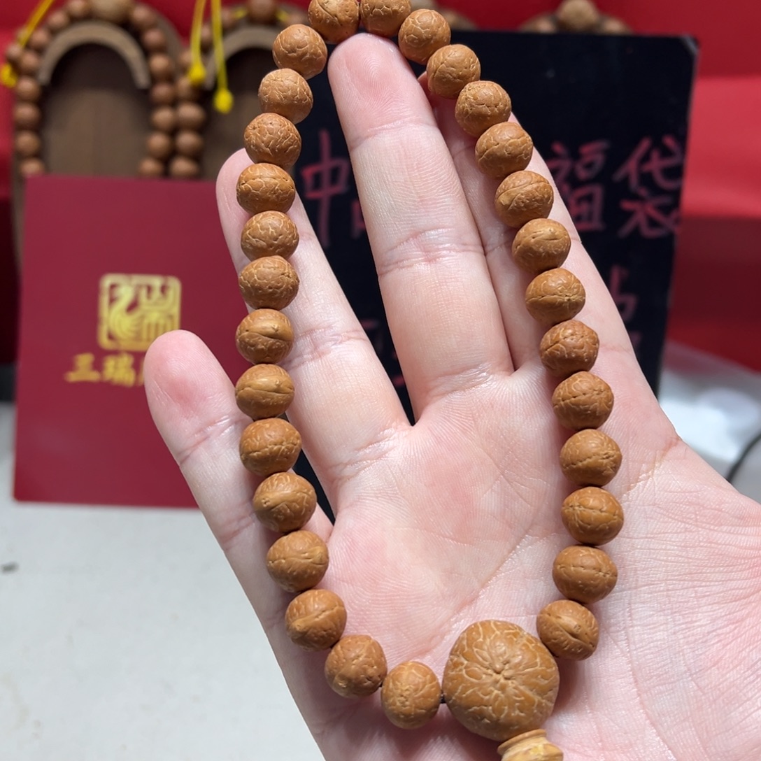 手串凤眼菩提11mm尼泊尔凤眼菩提手持27