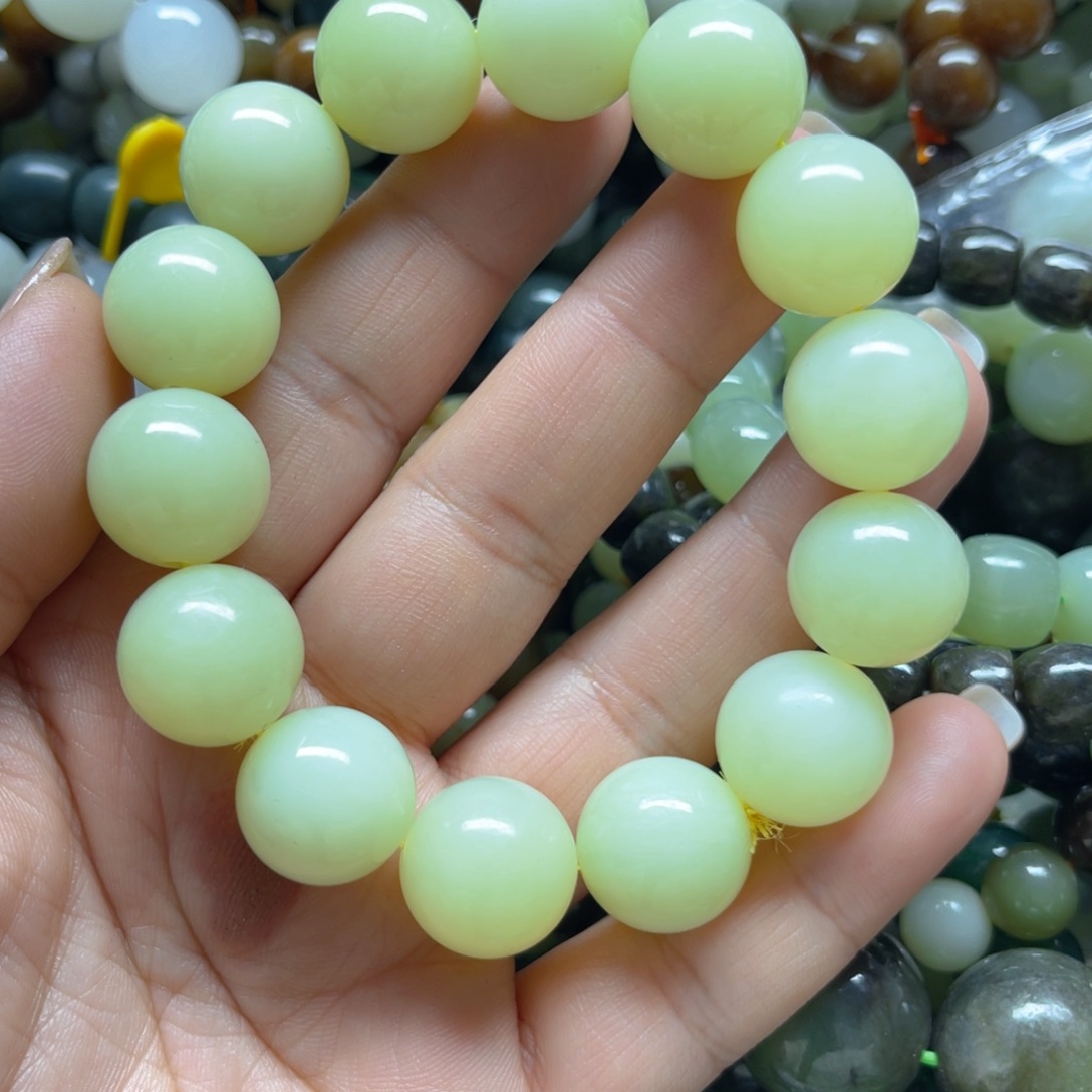 和田玉手链未镶嵌