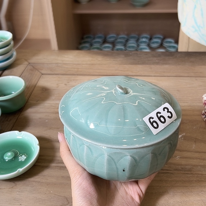 小米茶器龙泉青瓷