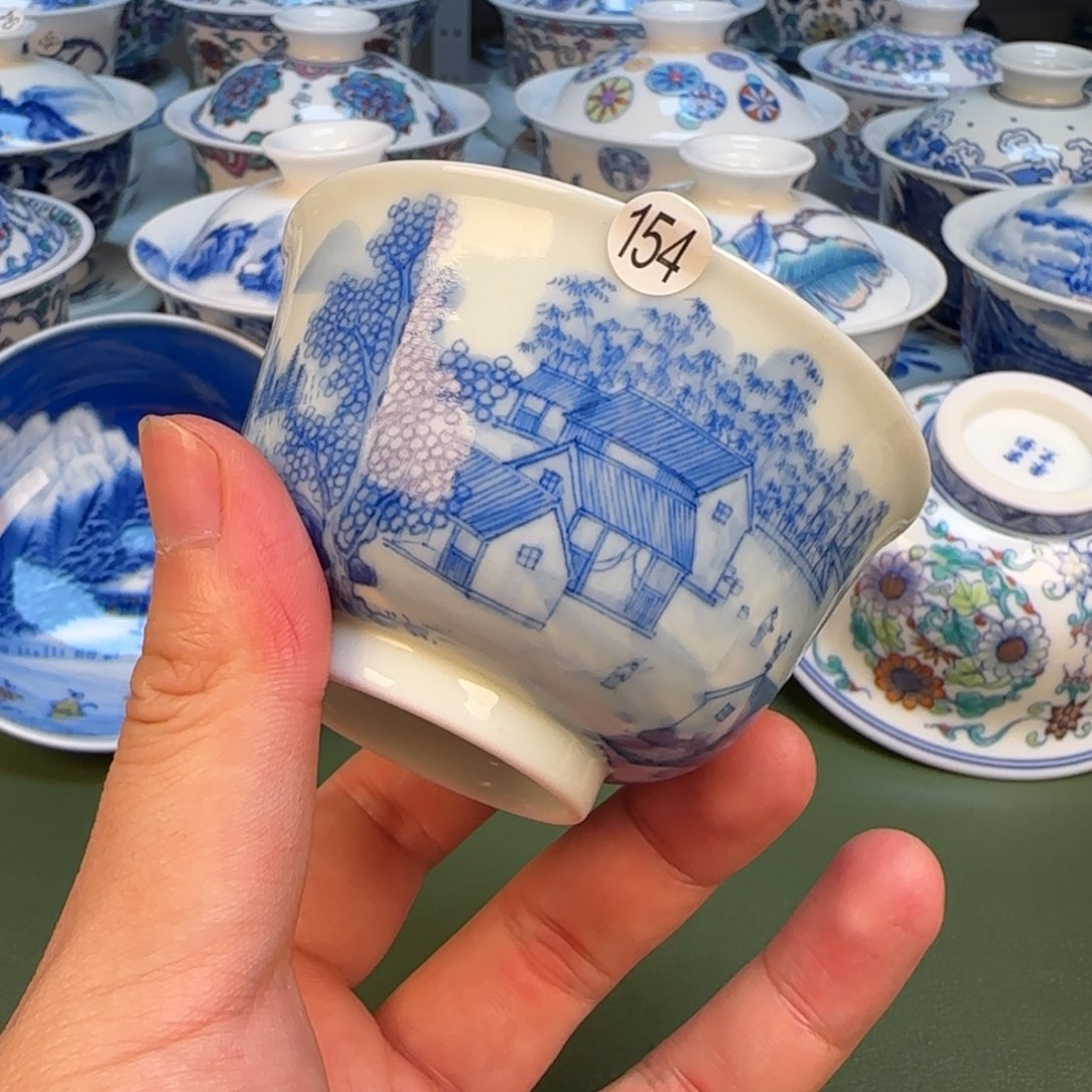 彦祖纯手工手绘茶具154