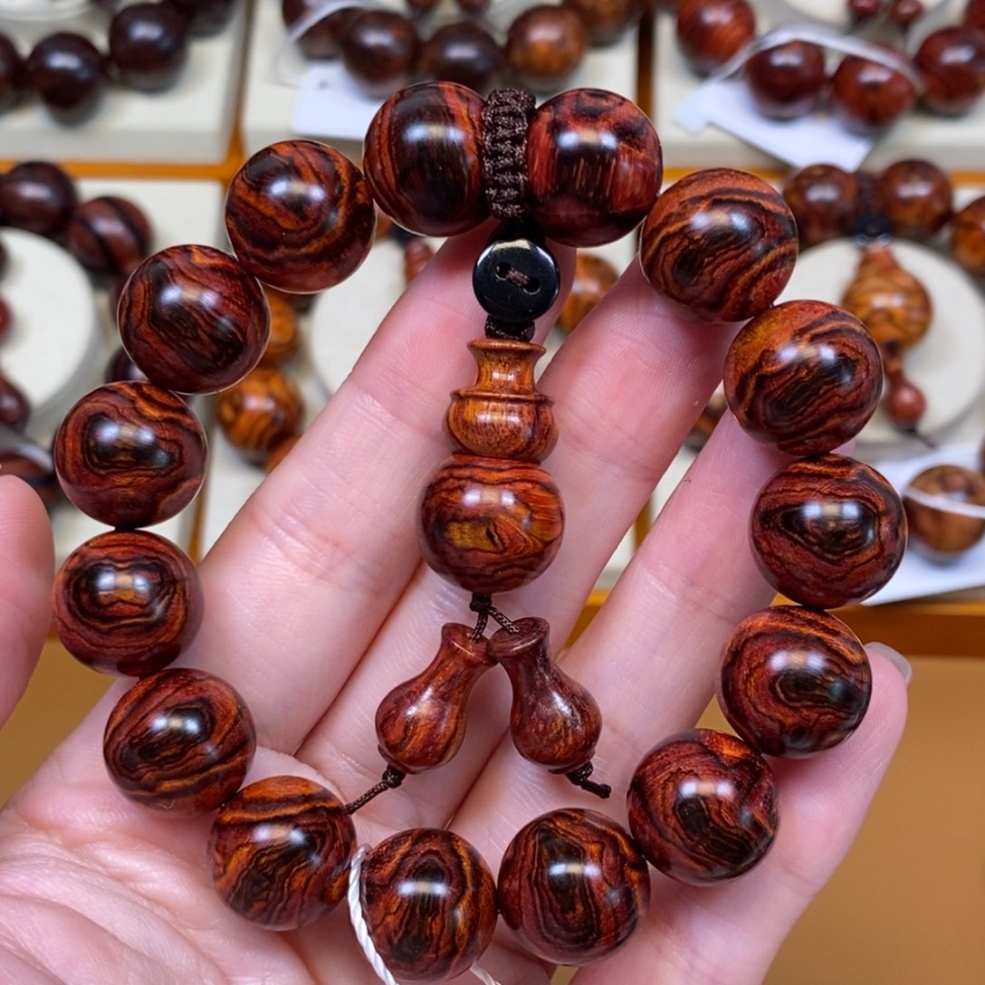 黄花梨/降香黄檀手串/手链?**?海南黄花梨1.5