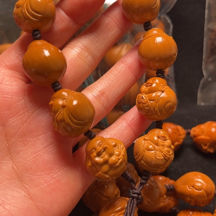 长***海手串橄榄核米勒串