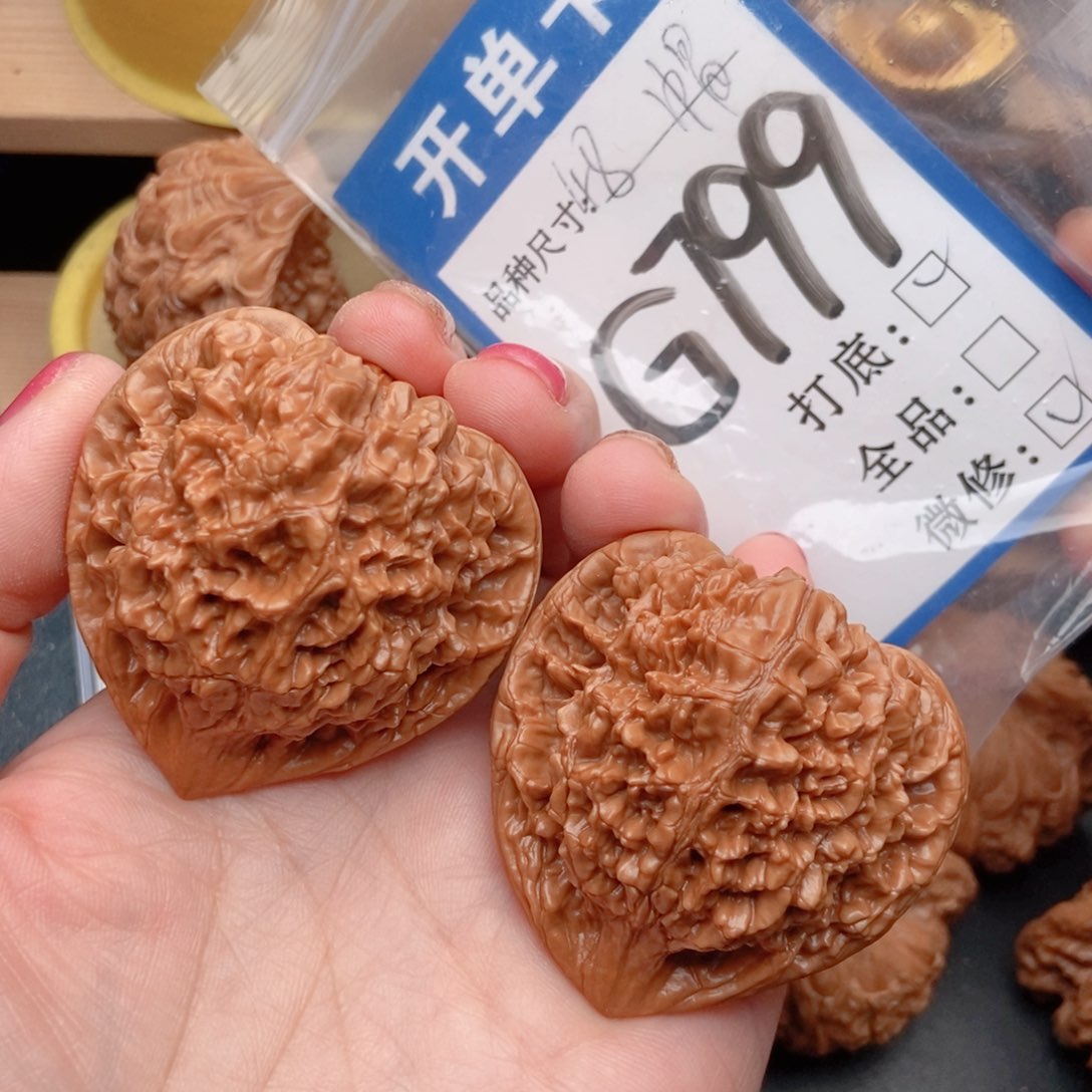 桃核吊坠核桃官帽