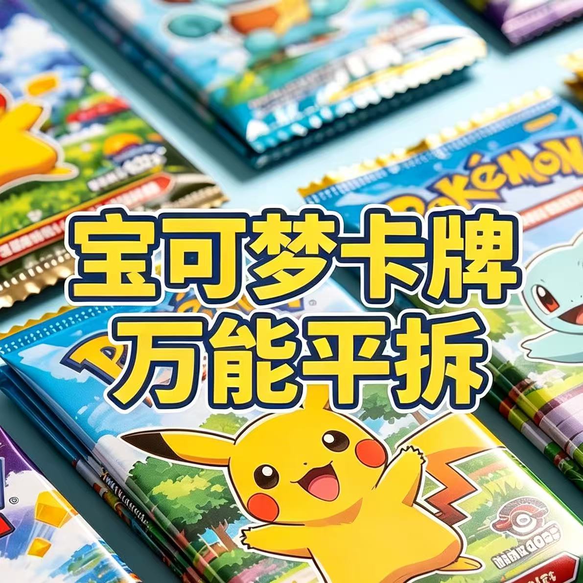【老徐拆卡社】宝可梦卡牌万能卡包平拆 代拆