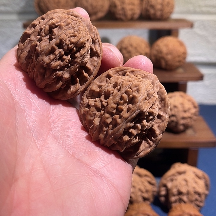 吊坠文玩核桃四座楼