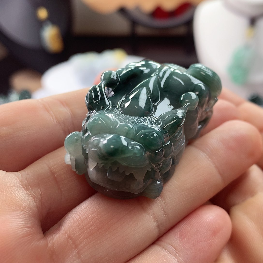 【闪购商品】翡翠颈饰未镶嵌翡翠貔貅