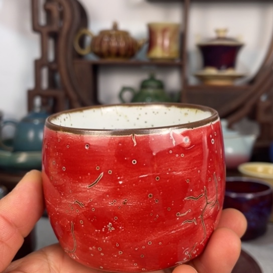 神垕钧瓷茶器金**兔神垕钧瓷茶器