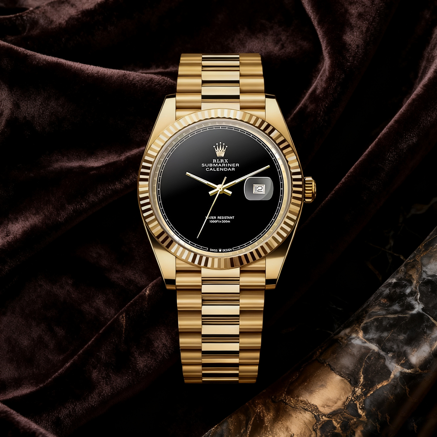 【全新未使用】专柜正品黑盘男款无字天书系列腕表GG