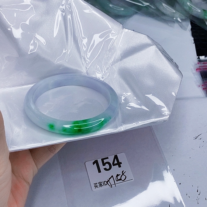 翡翠未镶嵌手镯一图一物实物为准