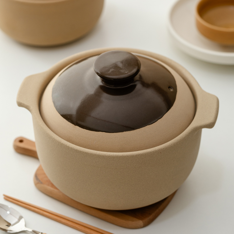 传统潮汕土砂锅煲粥海鲜粥煲家用老式耐高温汤煲明火炖锅汤锅商用