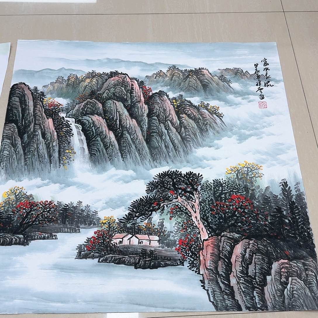 国画国画作品集一个由^_^