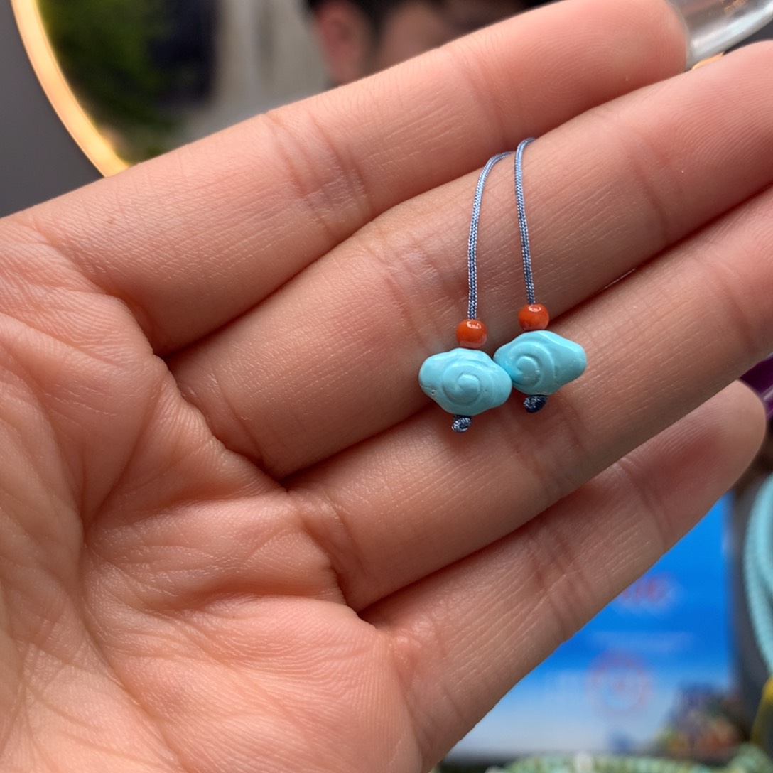 绿松石挂件未镶嵌