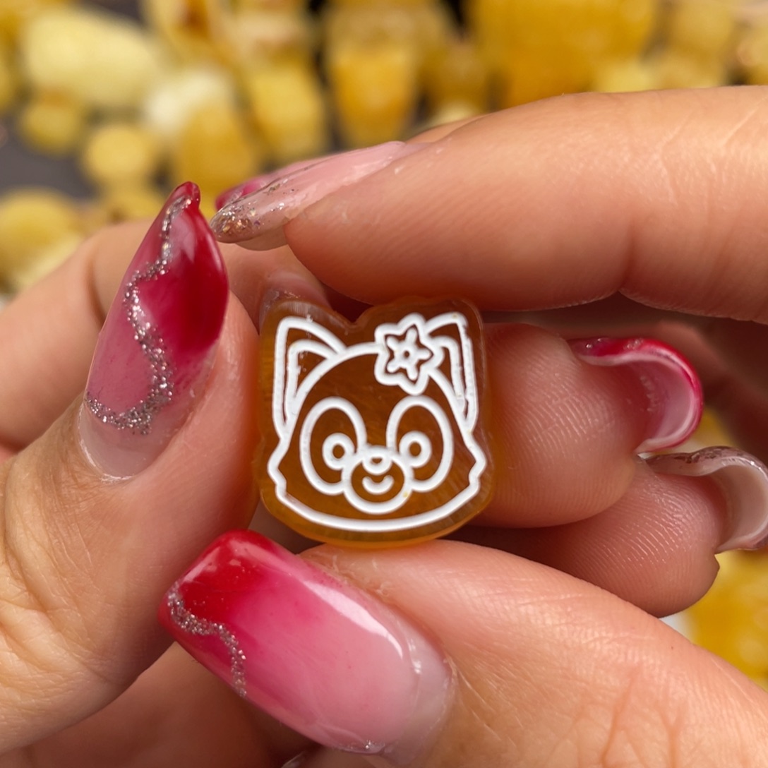 琥珀裸石未镶嵌蜜蜡