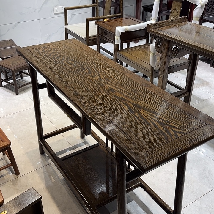 嘉***园案台鸡翅木类明式条案