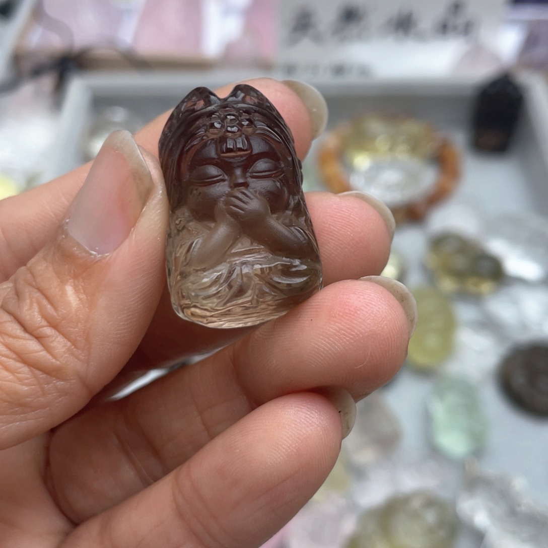 未镶嵌吊坠(不含链)水晶