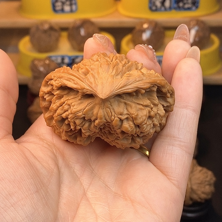 文玩核桃吊坠李****赁55官帽单只不退不换