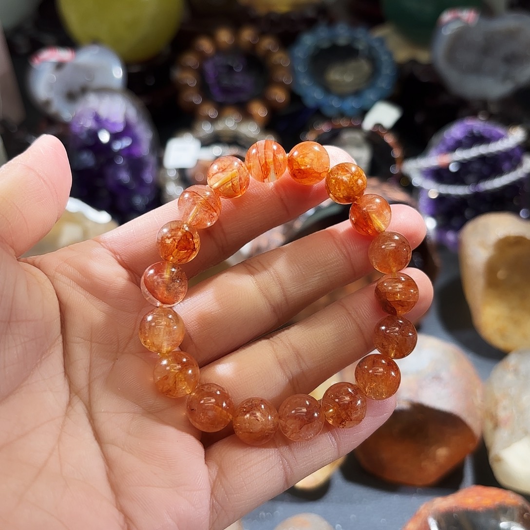 水晶手链未镶嵌天然