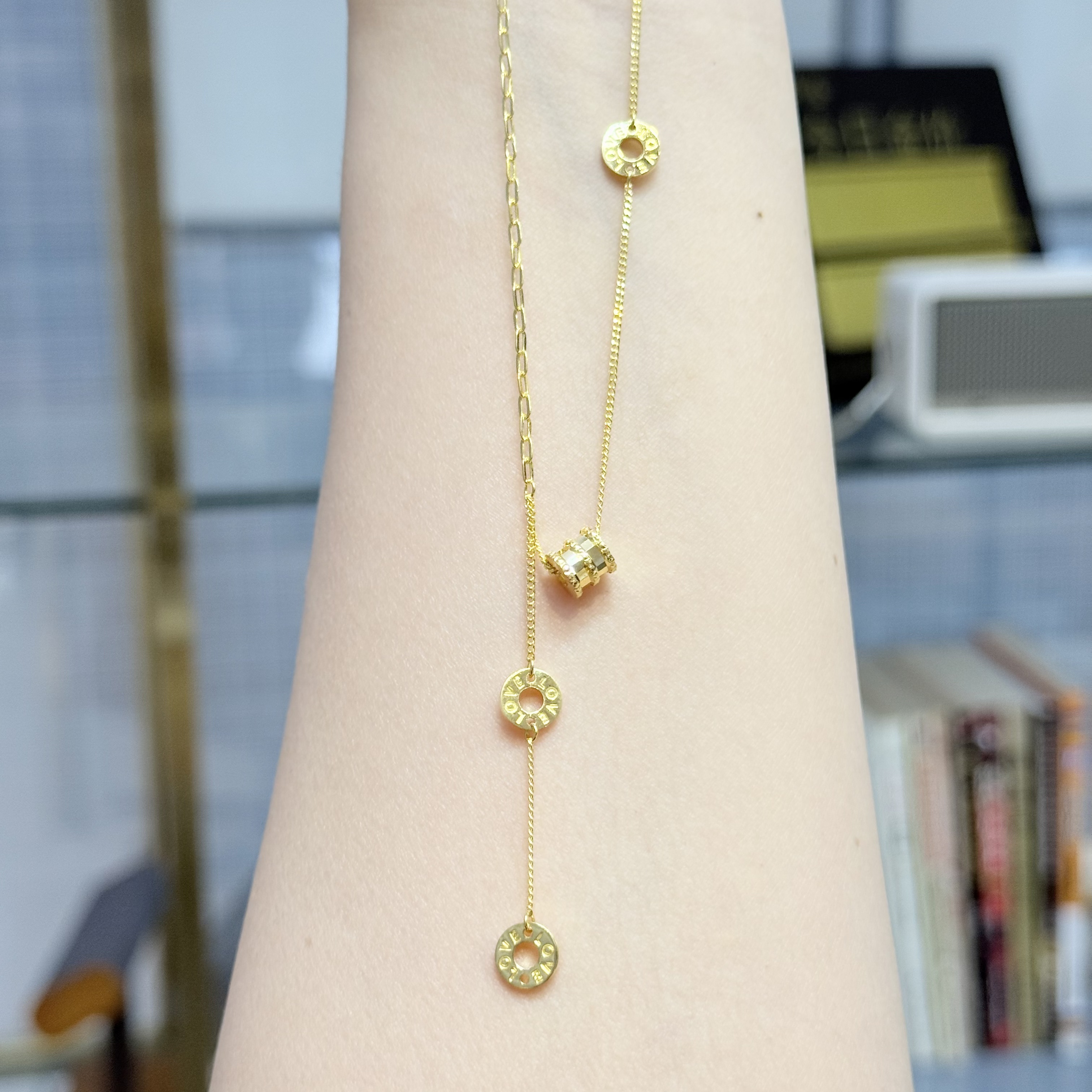 新年-Q【小蛮腰套链】足金999，精工5G