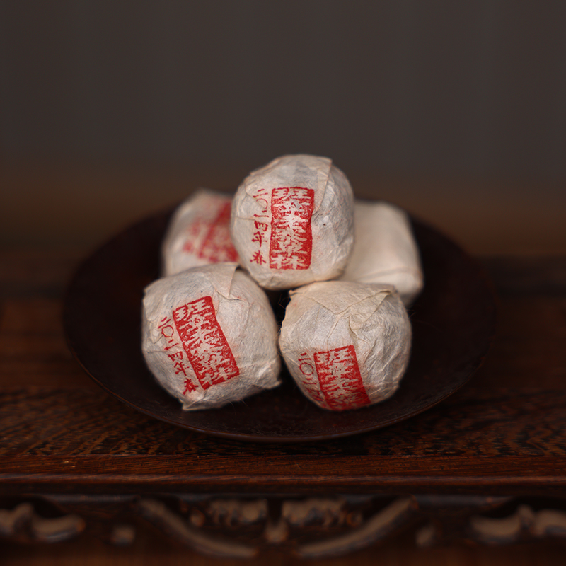 臻字号2024年班章老寨单珠龙珠6克*5颗/袋高级茶叶普洱