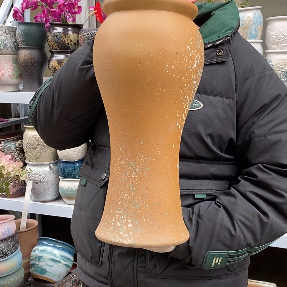 花盆紫砂口18高42处理