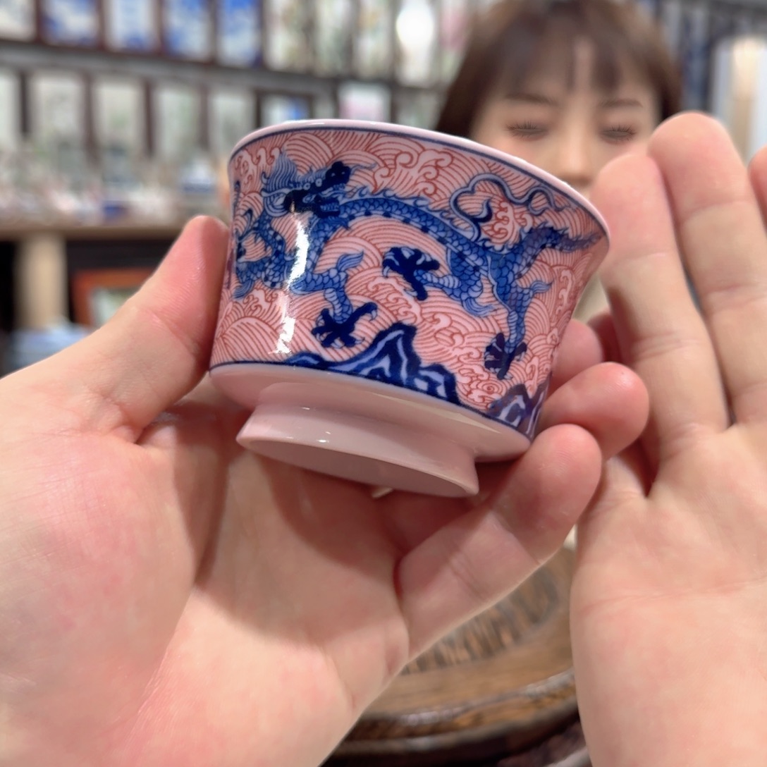 摆件瓷//////景德镇陶瓷瓷器。杯。