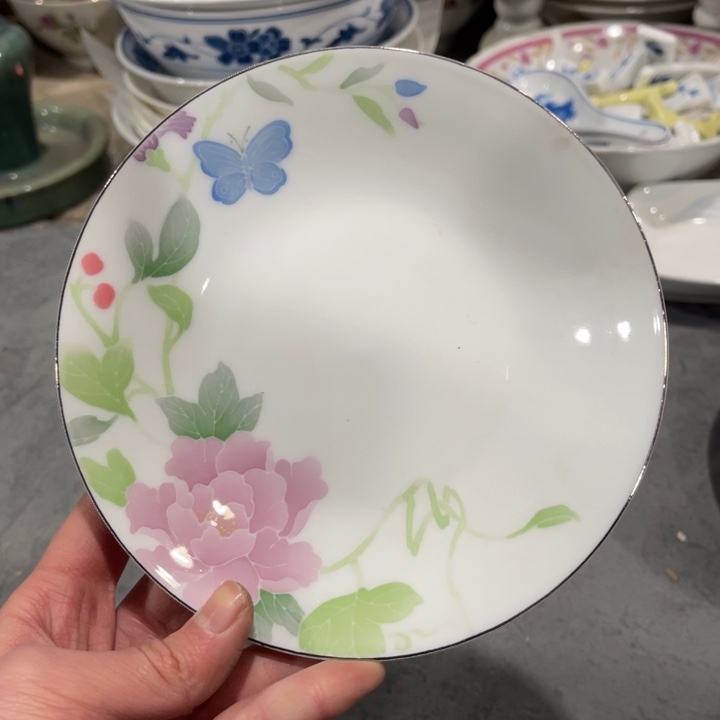 醴陵高温瓷釉下手绘15cm