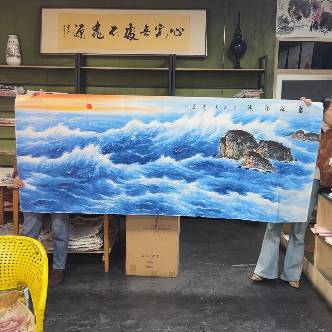 国画719 花鸟在此处飞翔了数千