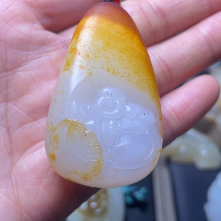 和田玉挂件未镶嵌