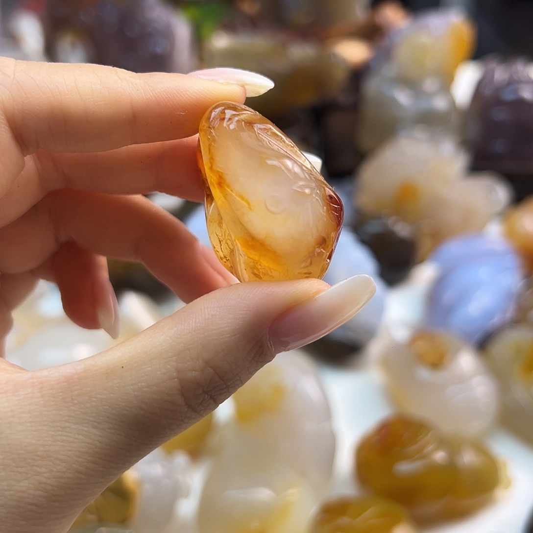 玛瑙/玉髓未镶嵌颈饰