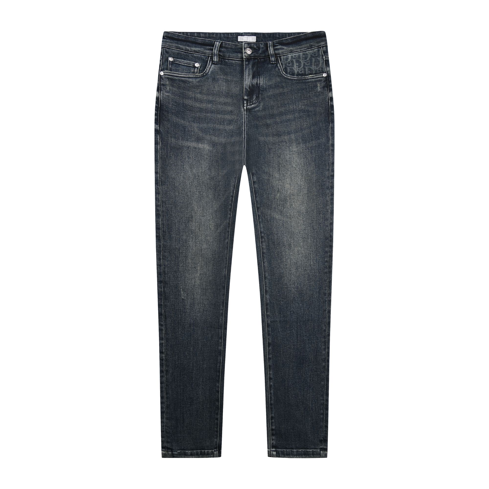 【亚萍男装】ADDIORO秋冬新款牛仔裤修身时尚百搭男士牛仔裤033