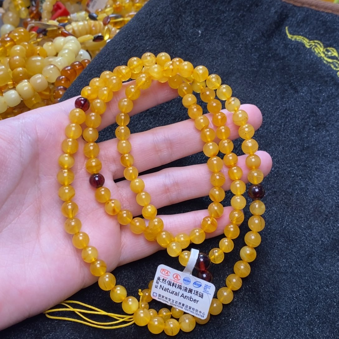 琥珀未镶嵌珠宝奇石