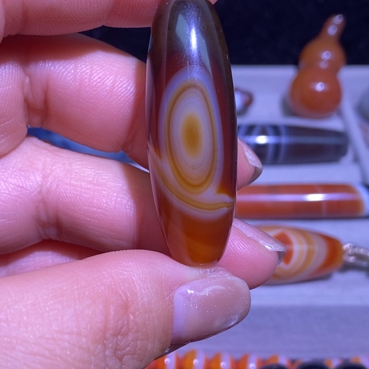 玛瑙/玉髓未镶嵌颈饰