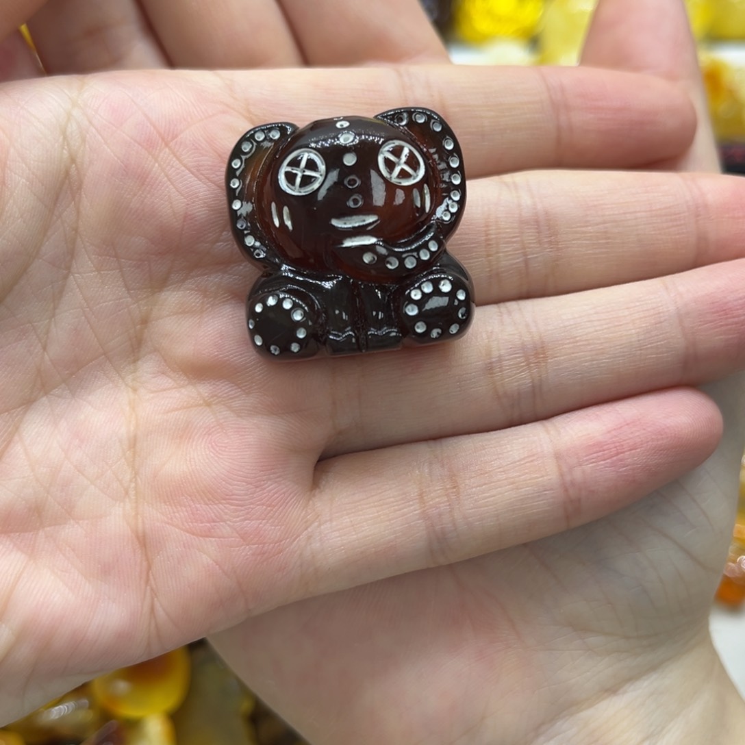 未镶嵌琥珀裸石天然琥珀7.7g象