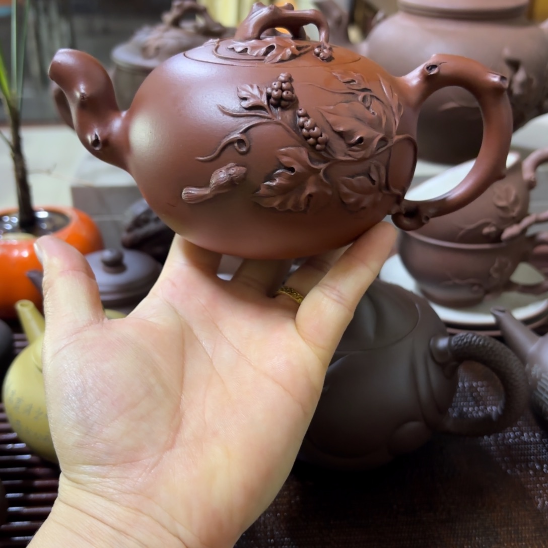 茶壶紫砂紫砂宜兴茶文化