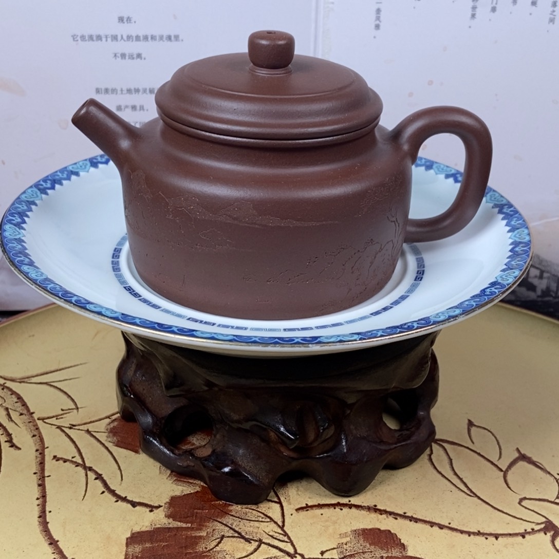 紫砂茶壶全手200 容量宜兴紫砂壶