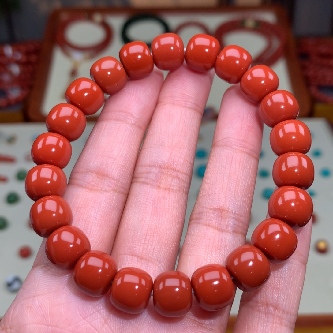 南红玛瑙颈饰未镶嵌