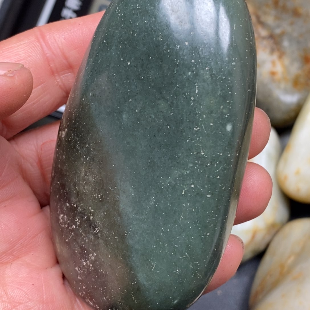 和田玉挂件银S925镀金镶嵌