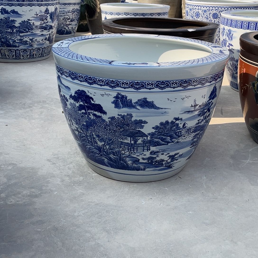 缸瓷器瓷器80高度55瓷器陶瓷