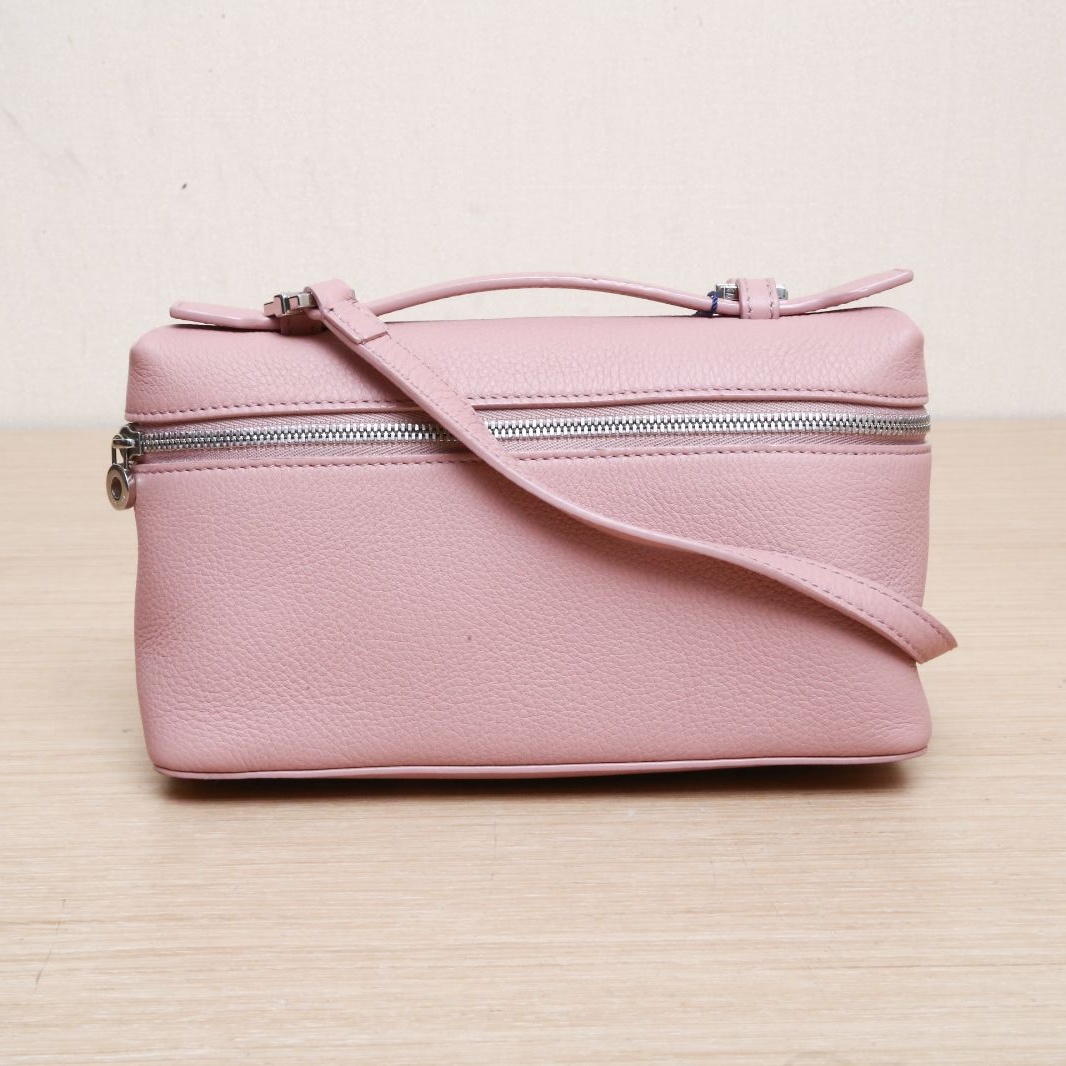 99新  小花6欢 Extra Pocket L19 手提包 粉色 