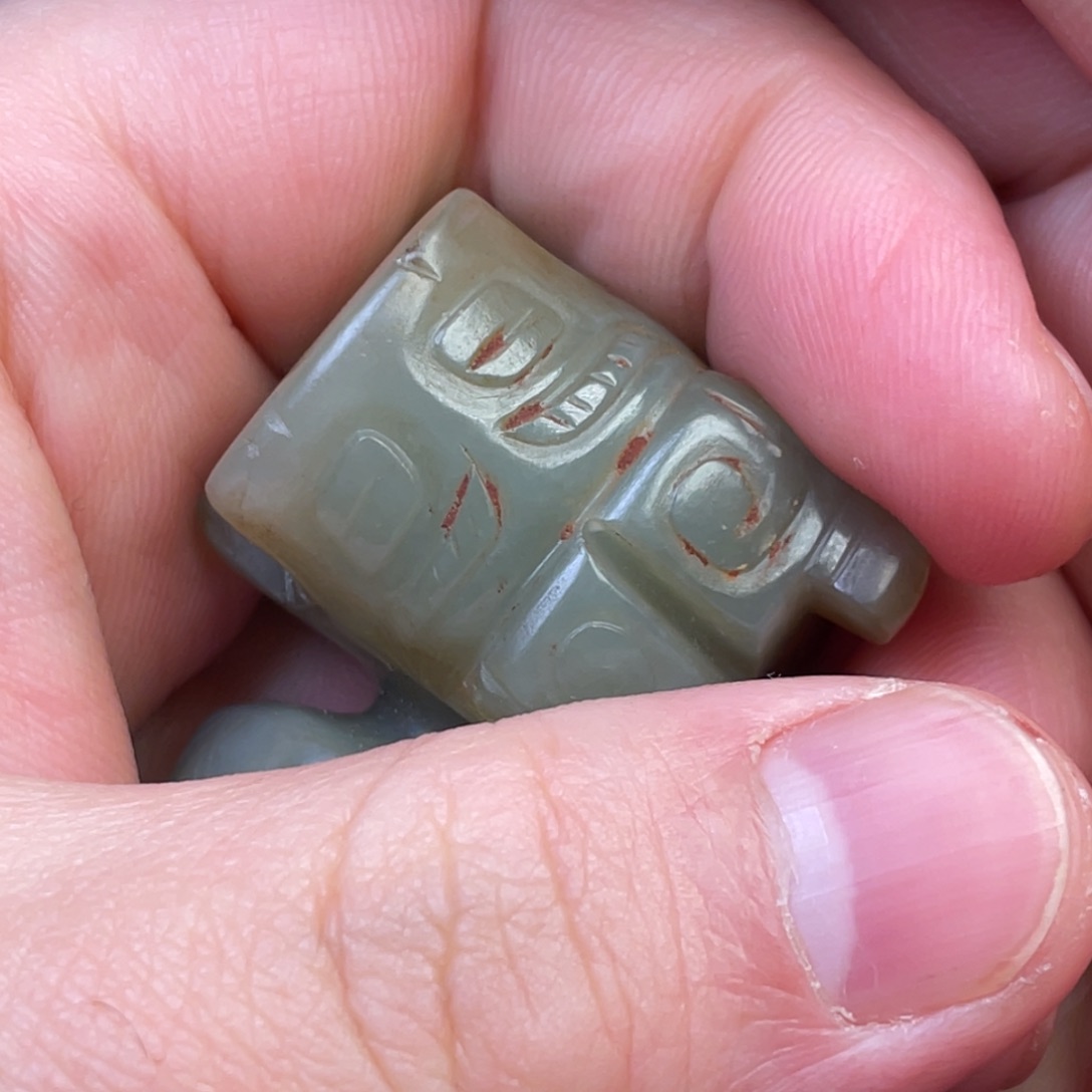 洪***伟和田玉未镶嵌珠宝奇石