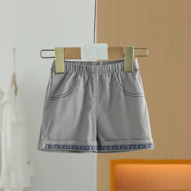 【半价q仓-唐长老自营】货号50207童装新款百搭休闲短裤