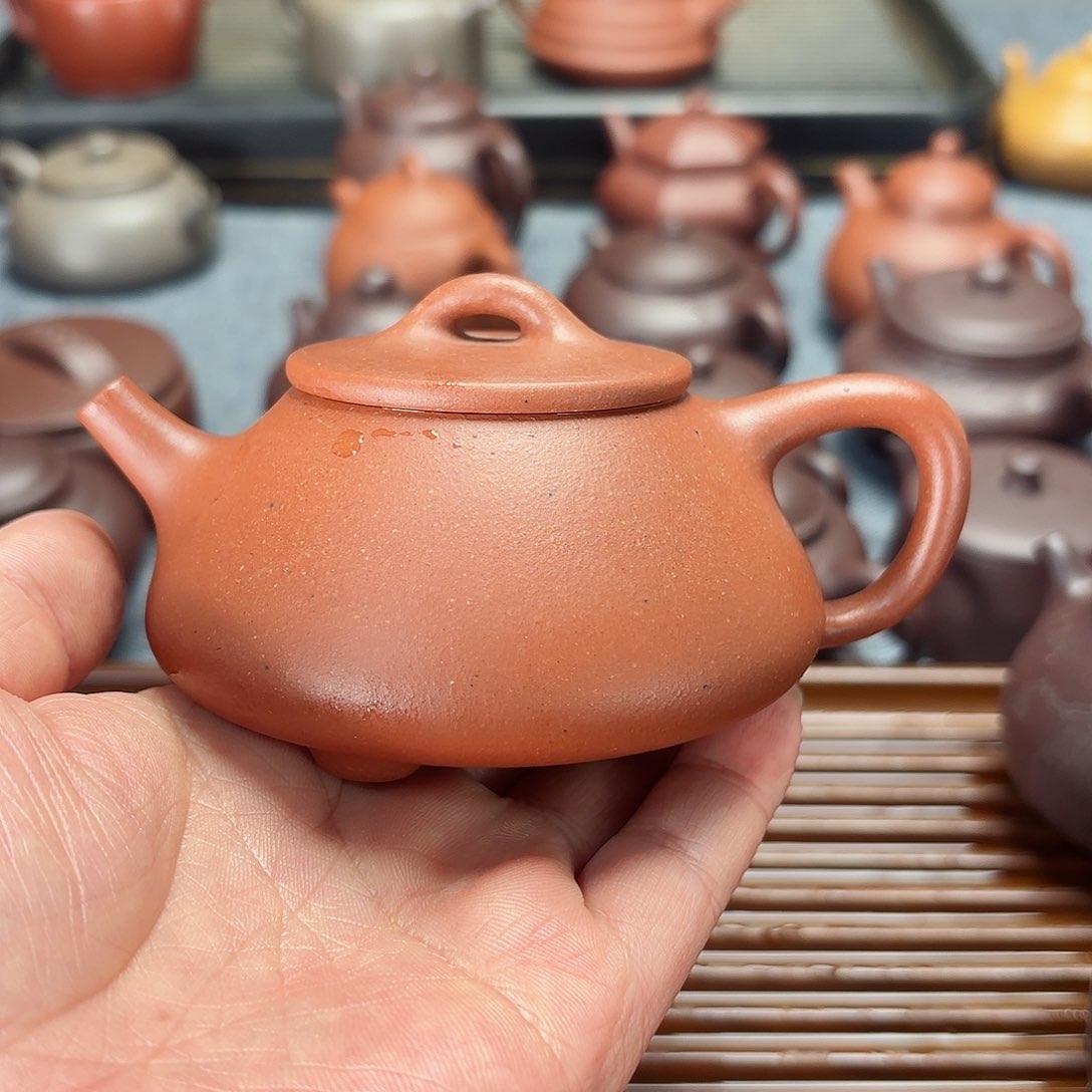 紫砂茶壶全手工小平盖