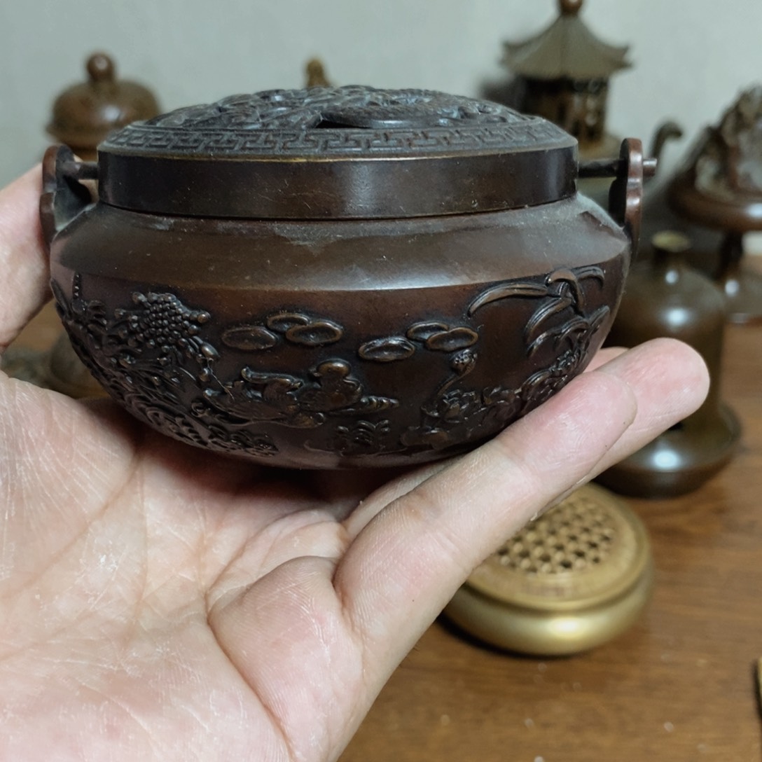 铜盛世铜炉铜器香炉工艺品