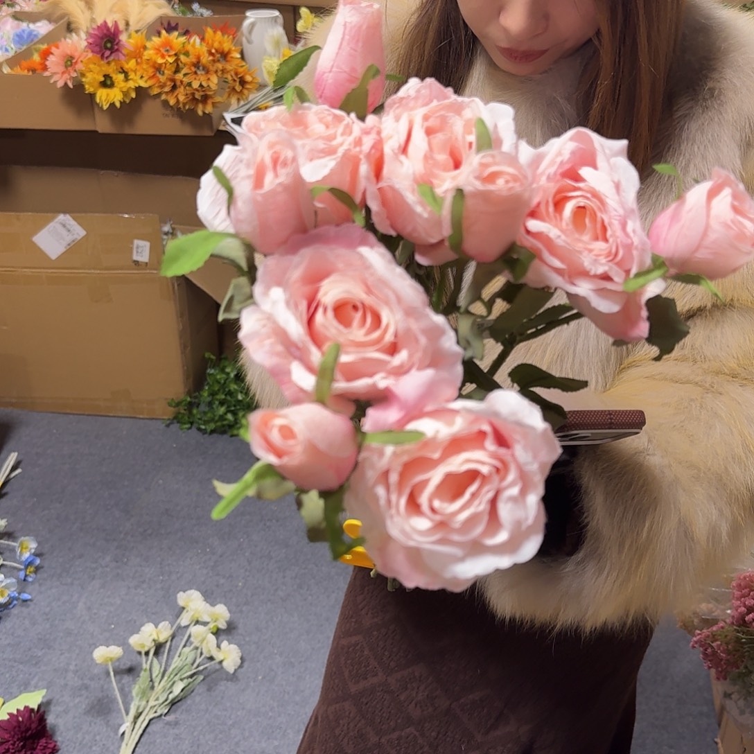 18号「闪购」仿真花，公主请下单