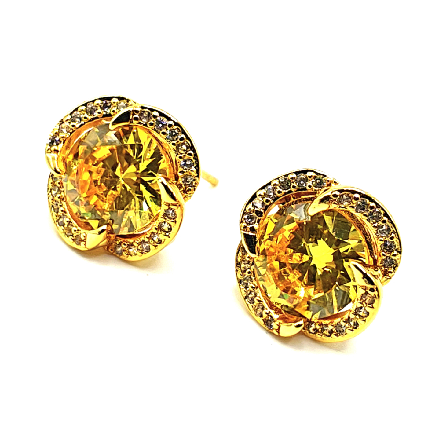 耳钉【黄色】精美百搭耳钉DX-0560