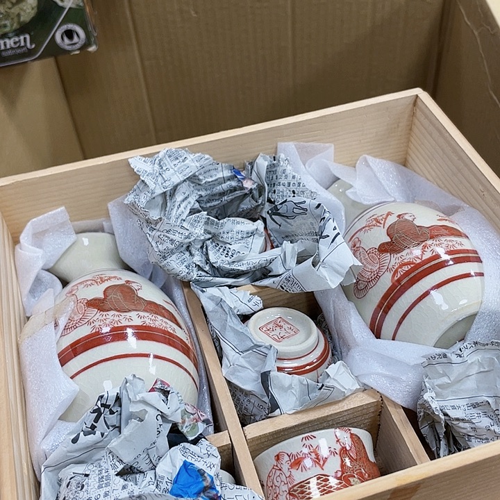 瓷片瓷制作工艺品摆件